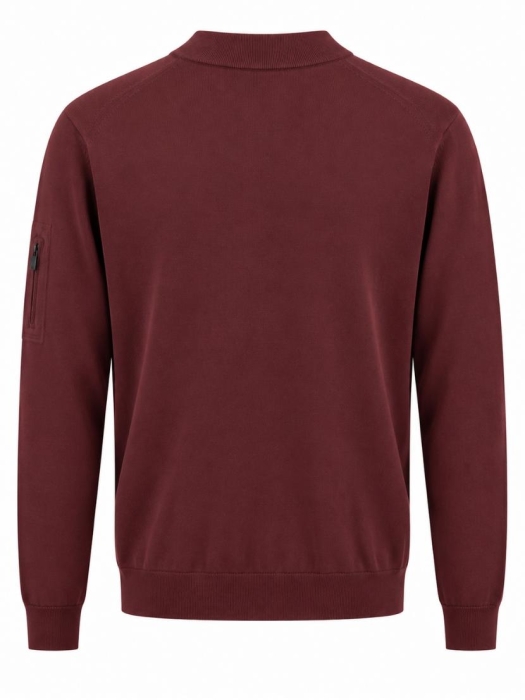 Born with Appetite Mipa Pull Mockneck 6009 Port