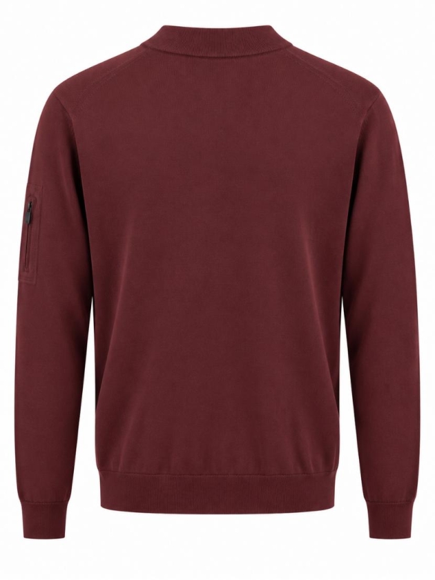 Born with Appetite Mipa Pull Mockneck 6009 Port