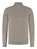 Born with Appetite Gregg Pull Mockneck 2500 Sand