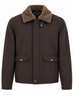 Born with Appetite Duke Short Woolen Outdoor Jacket 2003 Coffee