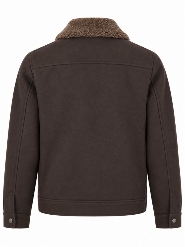 Born with Appetite Duke Short Woolen Outdoor Jacket 2003 Coffee