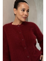 J amu Cardigan Senna 6003 Burgundy