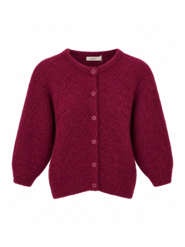 J amu Cardigan Milly 6004 Wine red