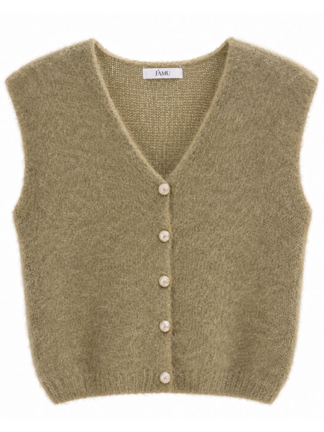J amu Gilet Maan 3008 Military