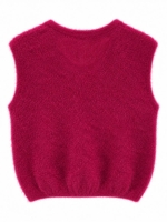 J amu Gilet Maan 6004 Wine red