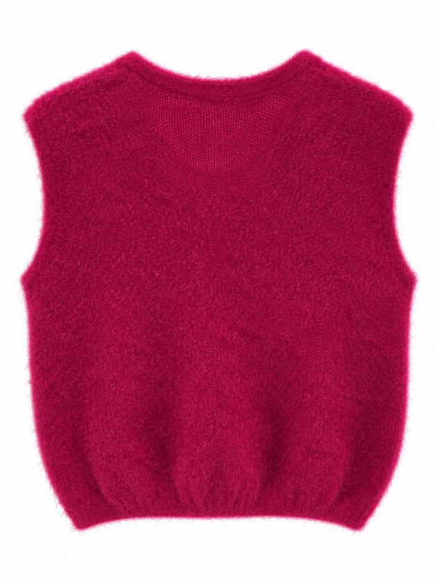 J amu Gilet Maan 6004 Wine red