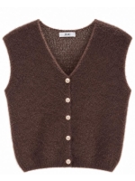 J amu Gilet Maan 2001 Brown