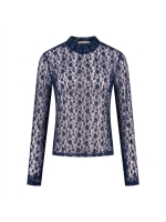 In Shape Lace Top Teddy 4001 Navy