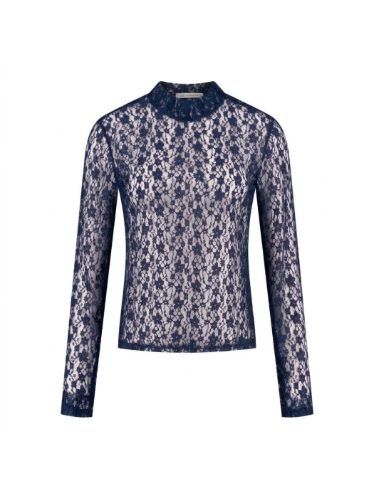 In Shape Lace Top Teddy 4001 Navy