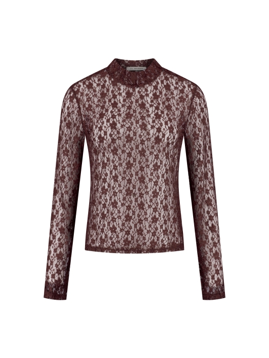 In Shape Lace Top Teddy 2001 Brown