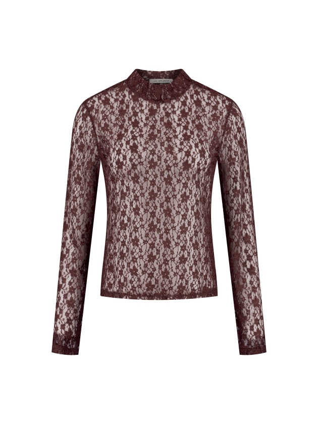 In Shape Lace Top Teddy 2001 Brown