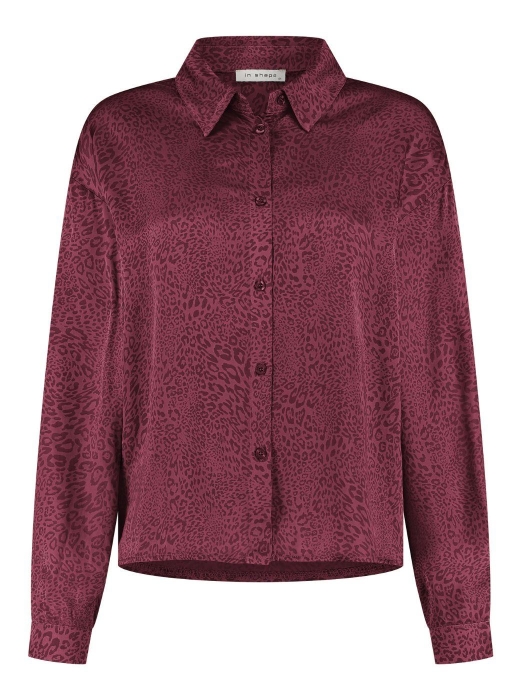 In Shape Blouse Casey 6004 Wine red