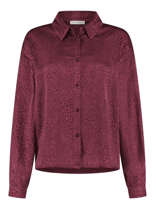 In Shape Blouse Casey 6004 Wine red