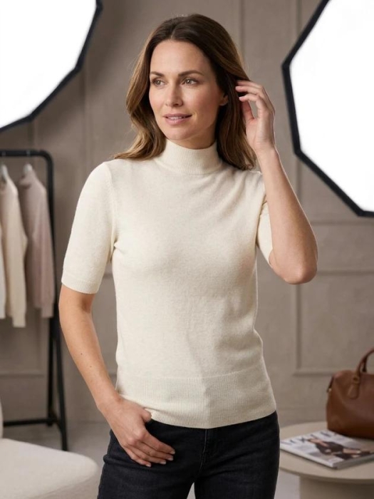 In Shape Pullover Oriane 1005 Ecru melee