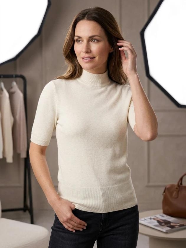 In Shape Pullover Oriane 1005 Ecru melee