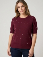 In Shape Pullover Chante 6003 Burgundy