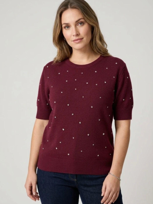 In Shape Pullover Chante 6003 Burgundy