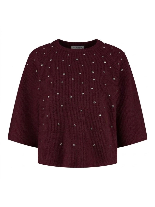 In Shape Pullover Imelda 6003 Burgundy