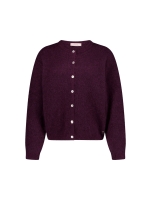 Studio Anneloes Bibi cardigan 4800 aubergine