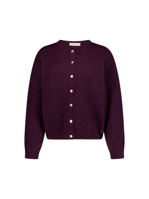 Studio Anneloes Bibi cardigan 4800 aubergine