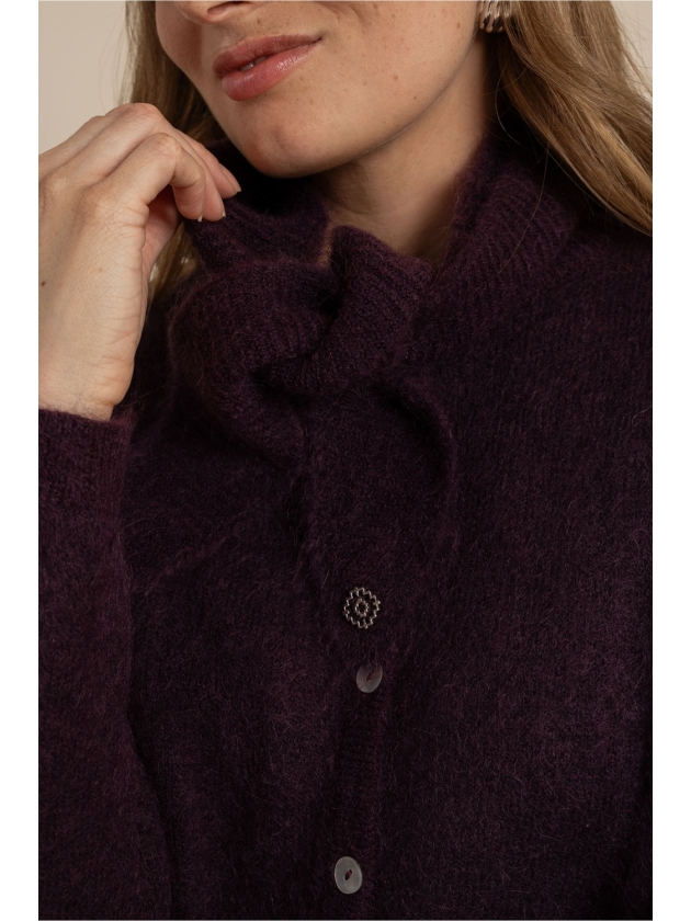 Studio Anneloes Sophia scarf 4800 aubergine
