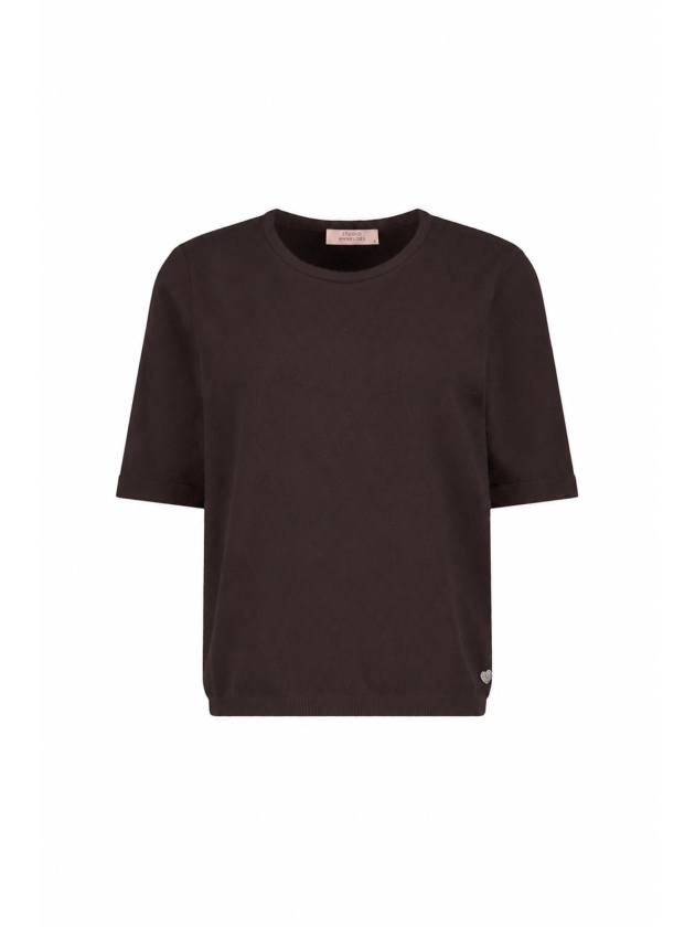 Studio Anneloes Felica pullover 8700 espresso