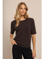 Studio Anneloes Felica pullover 8700 espresso