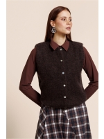 Studio Anneloes Bibi sls cardigan 8700 espresso