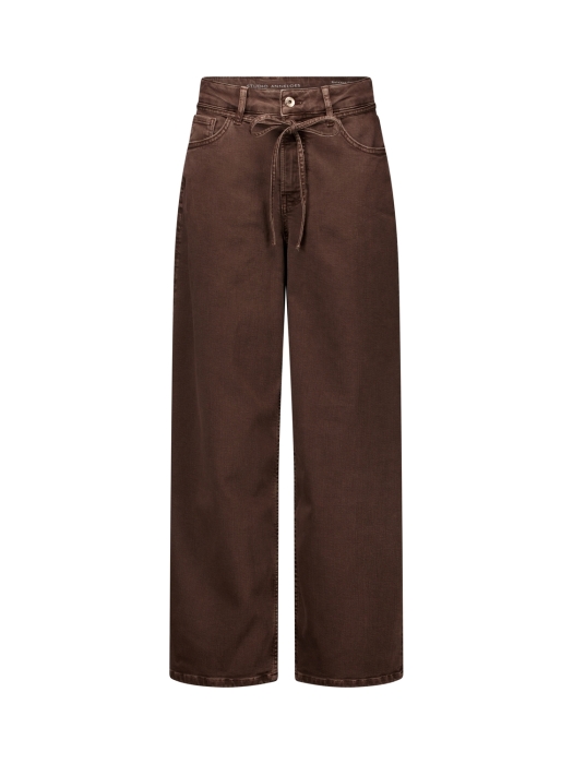 Studio Anneloes Babet denim trousers 8700 espresso