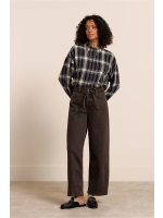 Studio Anneloes Babet denim trousers 8700 espresso