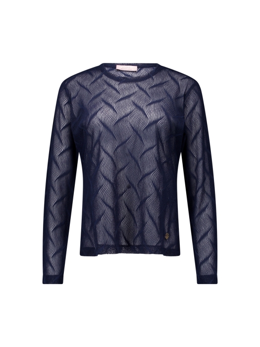 Studio Anneloes Reagan lace top 6900 dark blue