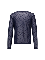 Studio Anneloes Reagan lace top 6900 dark blue