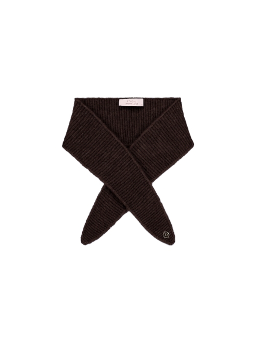 Studio Anneloes Sophia scarf 8700 espresso