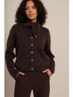 Studio Anneloes Bibi cardigan 8700 espresso
