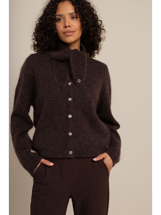 Studio Anneloes Bibi cardigan 8700 espresso