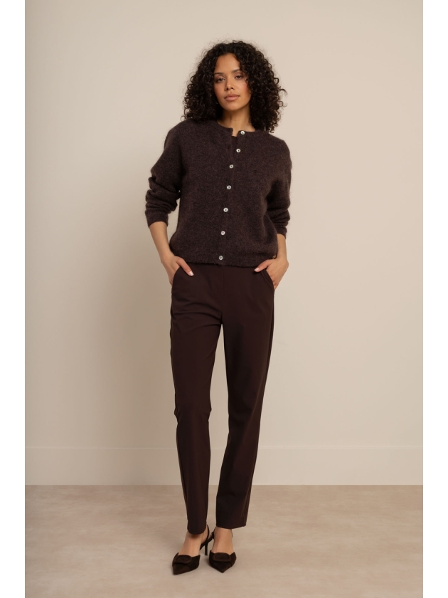Studio Anneloes Bibi cardigan 8700 espresso