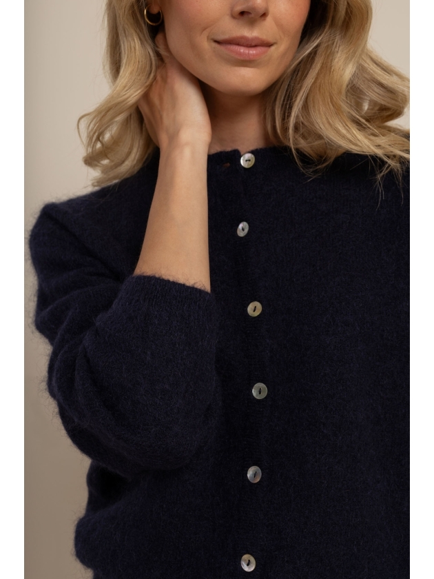 Studio Anneloes Bibi cardigan 6900 dark blue
