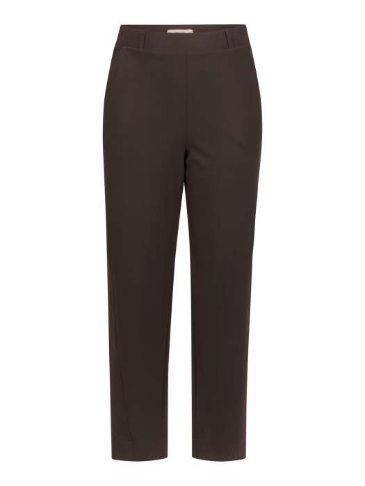 Studio Anneloes Marlise barrel trousers 8700 espresso