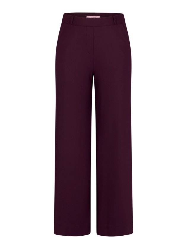 Studio Anneloes Lexie bonded trousers 3800 blackberry