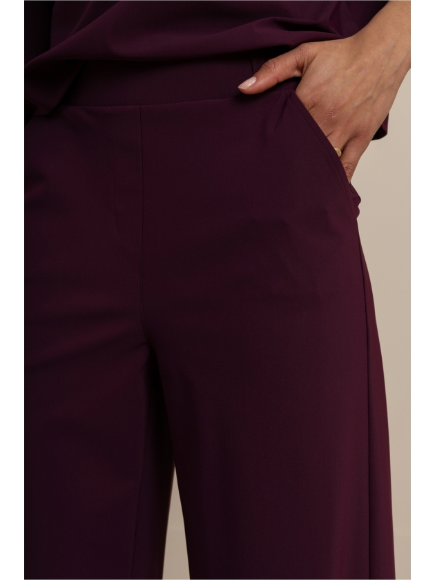 Studio Anneloes Lexie bonded trousers 3800 blackberry