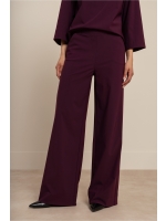 Studio Anneloes Lexie bonded trousers 3800 blackberry