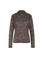 Studio Anneloes Reagan lace top 8700 espresso