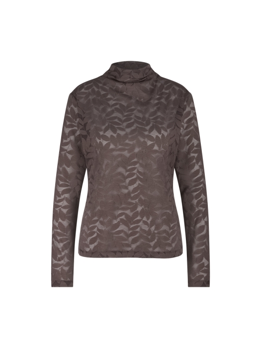 Studio Anneloes Reagan lace top 8700 espresso
