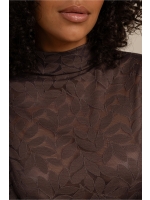 Studio Anneloes Reagan lace top 8700 espresso