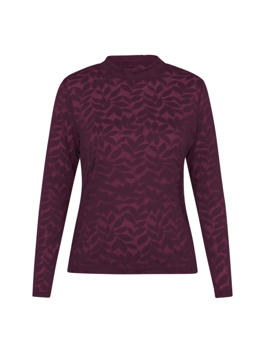 Studio Anneloes Reagan lace top 3800 blackberry