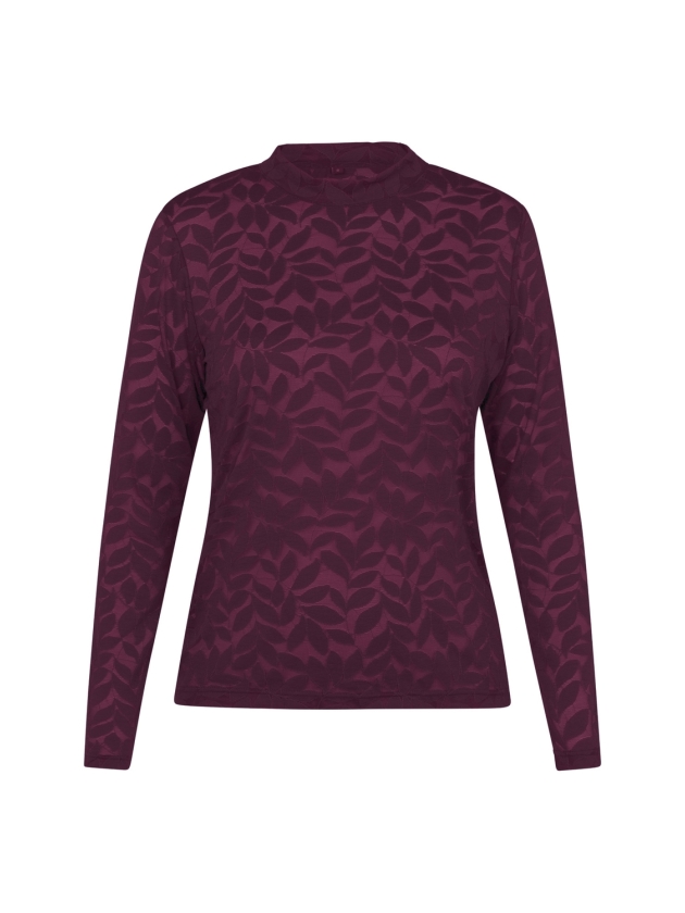Studio Anneloes Reagan lace top 3800 blackberry