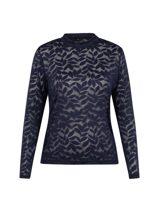 Studio Anneloes Reagan lace top 6900 dark blue