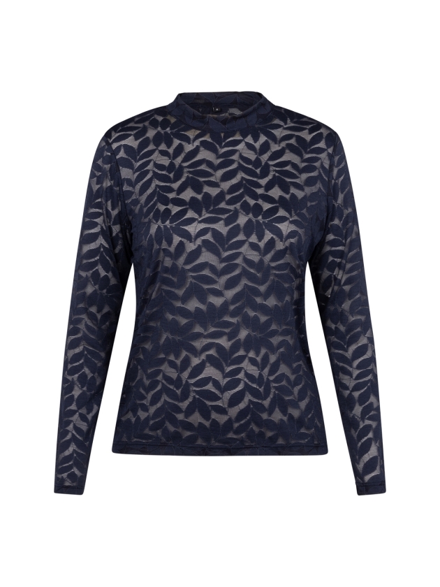 Studio Anneloes Reagan lace top 6900 dark blue
