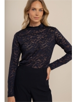 Studio Anneloes Reagan lace top 6900 dark blue