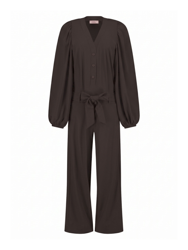 Studio Anneloes Cherie jumpsuit 8700 espresso